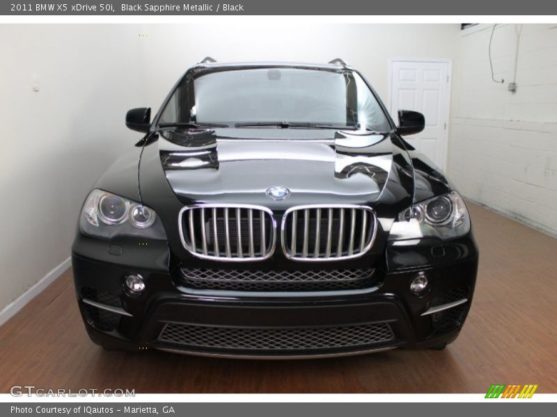 Black Sapphire Metallic / Black 2011 BMW X5 xDrive 50i