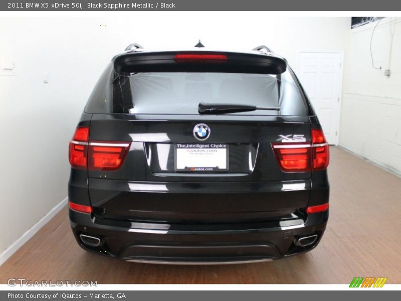 Black Sapphire Metallic / Black 2011 BMW X5 xDrive 50i