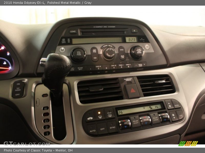 Controls of 2010 Odyssey EX-L