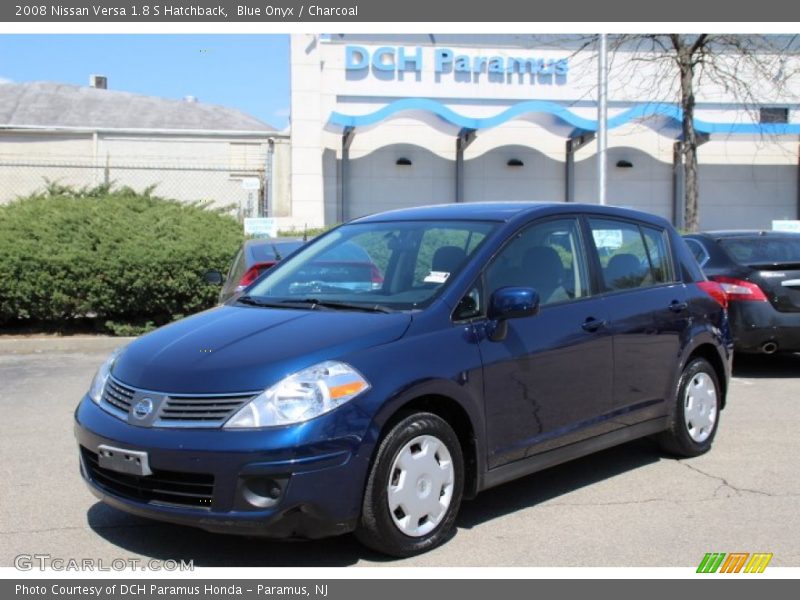 Blue Onyx / Charcoal 2008 Nissan Versa 1.8 S Hatchback