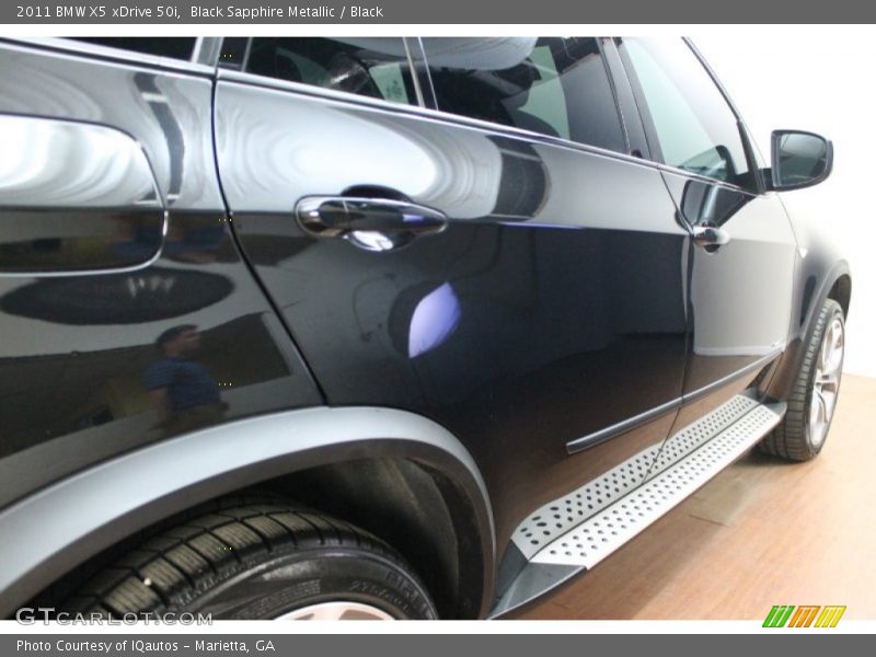Black Sapphire Metallic / Black 2011 BMW X5 xDrive 50i