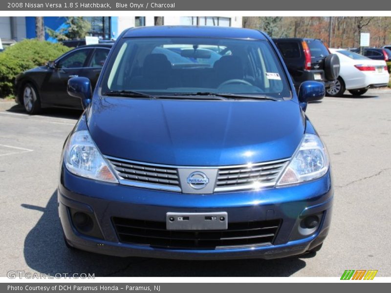 Blue Onyx / Charcoal 2008 Nissan Versa 1.8 S Hatchback