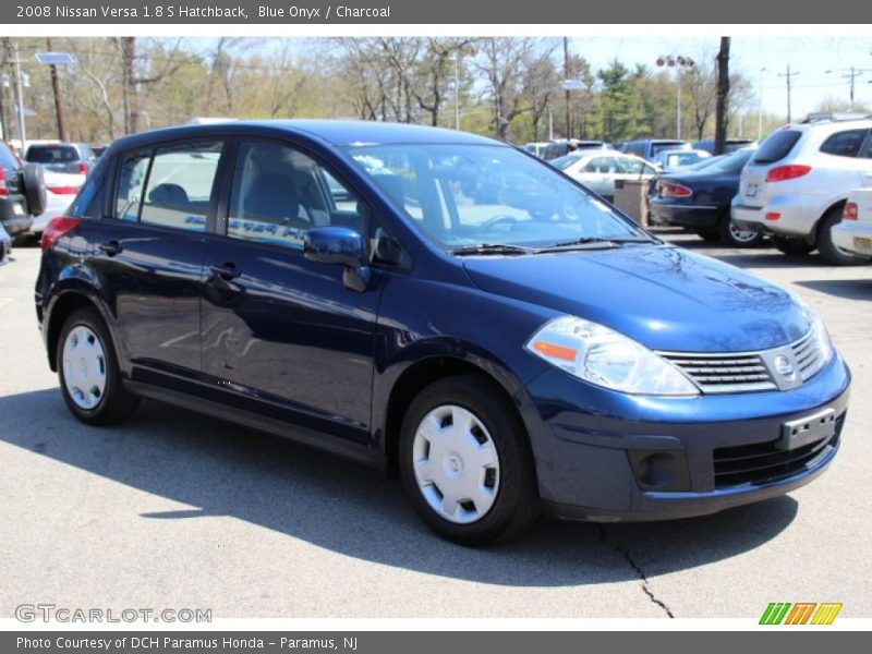 Blue Onyx / Charcoal 2008 Nissan Versa 1.8 S Hatchback