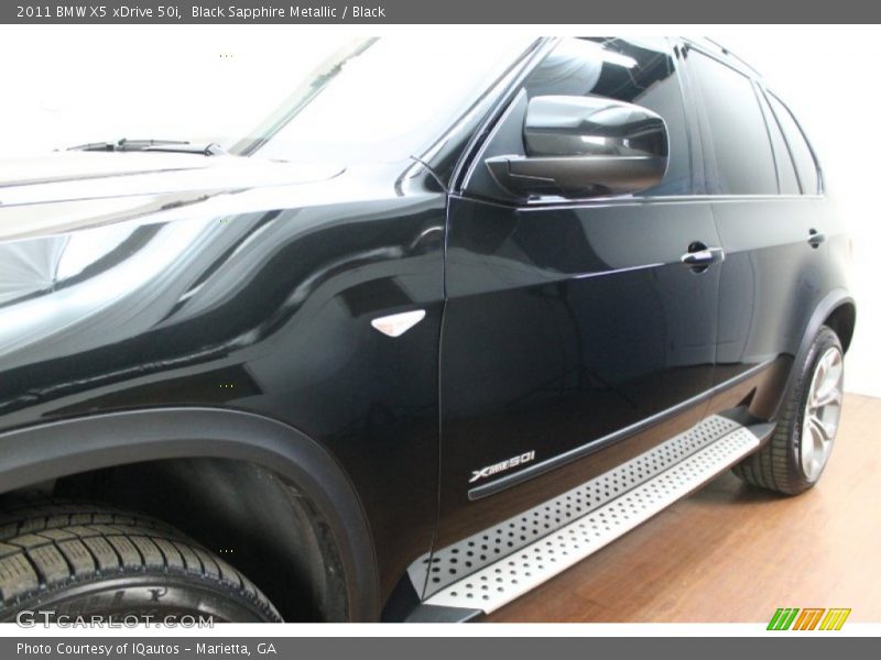 Black Sapphire Metallic / Black 2011 BMW X5 xDrive 50i