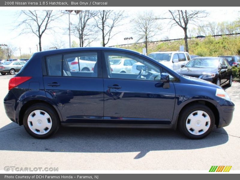 Blue Onyx / Charcoal 2008 Nissan Versa 1.8 S Hatchback