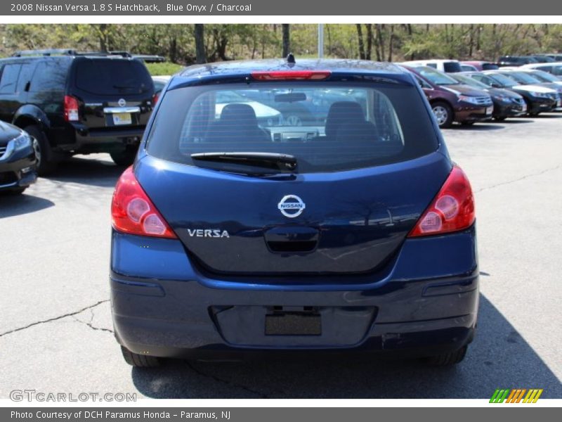 Blue Onyx / Charcoal 2008 Nissan Versa 1.8 S Hatchback