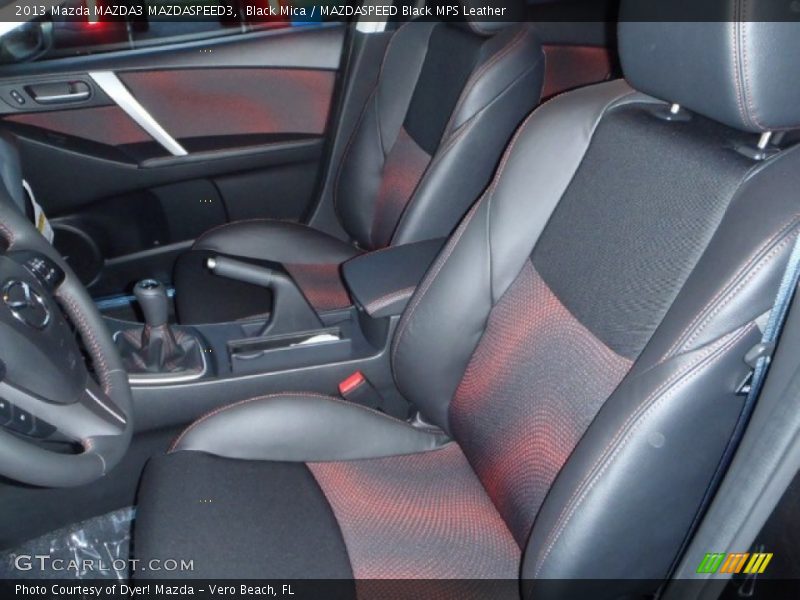 Black Mica / MAZDASPEED Black MPS Leather 2013 Mazda MAZDA3 MAZDASPEED3