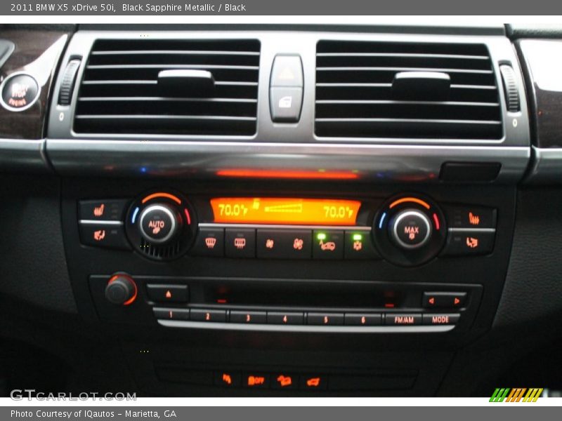 Controls of 2011 X5 xDrive 50i