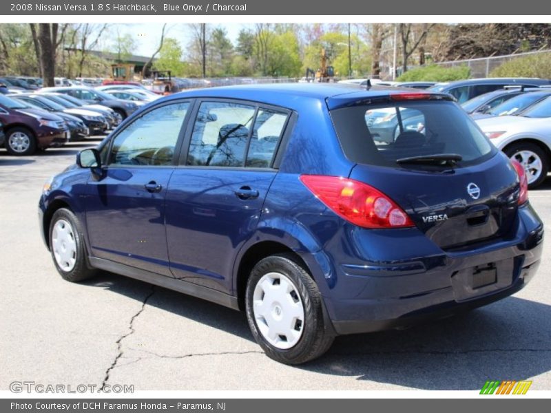 Blue Onyx / Charcoal 2008 Nissan Versa 1.8 S Hatchback