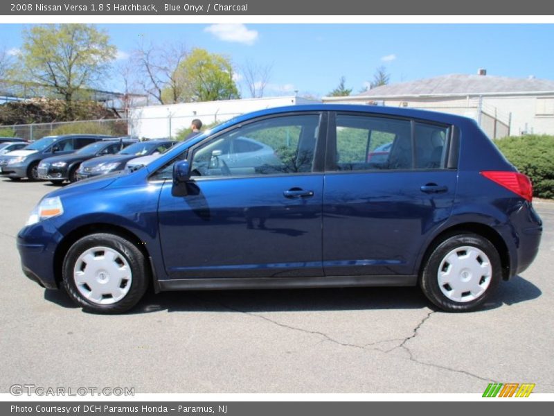 Blue Onyx / Charcoal 2008 Nissan Versa 1.8 S Hatchback