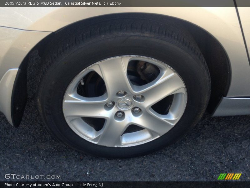 Celestial Silver Metallic / Ebony 2005 Acura RL 3.5 AWD Sedan