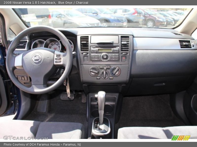 Blue Onyx / Charcoal 2008 Nissan Versa 1.8 S Hatchback