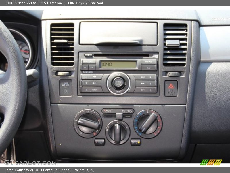 Blue Onyx / Charcoal 2008 Nissan Versa 1.8 S Hatchback