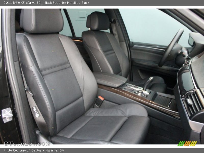 Black Sapphire Metallic / Black 2011 BMW X5 xDrive 50i