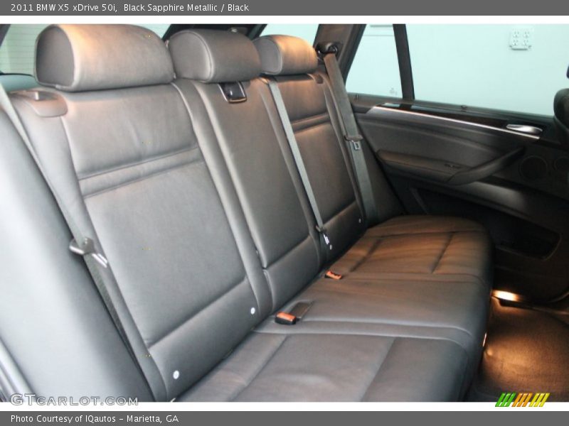 Black Sapphire Metallic / Black 2011 BMW X5 xDrive 50i