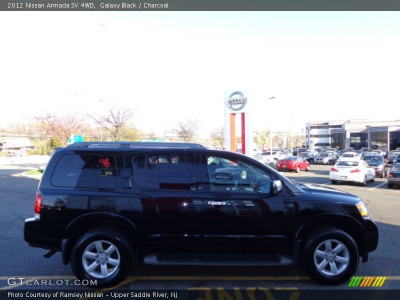 Galaxy Black / Charcoal 2012 Nissan Armada SV 4WD