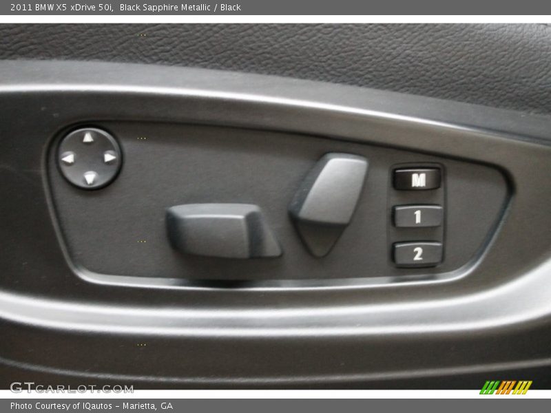 Black Sapphire Metallic / Black 2011 BMW X5 xDrive 50i