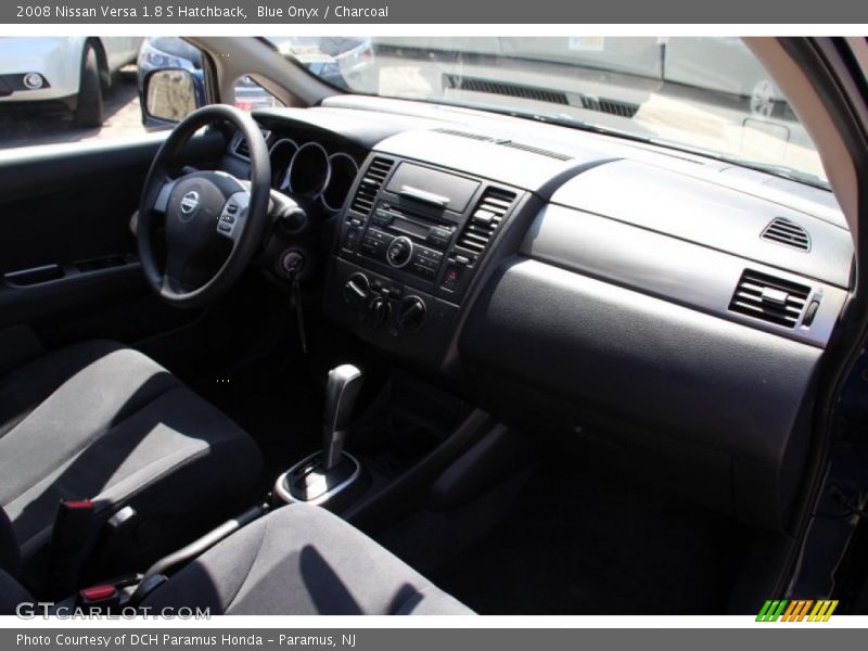 Blue Onyx / Charcoal 2008 Nissan Versa 1.8 S Hatchback