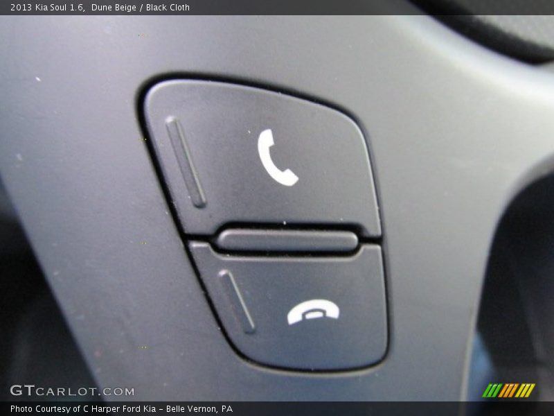 Dune Beige / Black Cloth 2013 Kia Soul 1.6