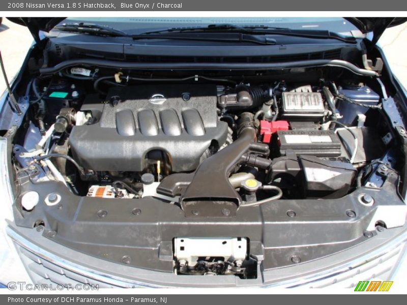 Blue Onyx / Charcoal 2008 Nissan Versa 1.8 S Hatchback
