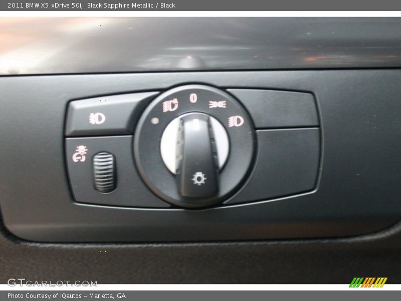 Controls of 2011 X5 xDrive 50i