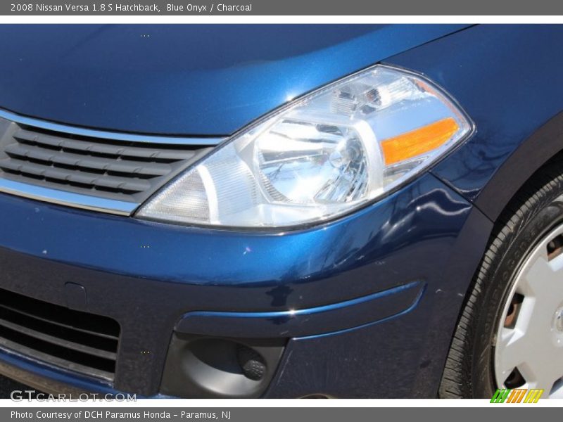 Blue Onyx / Charcoal 2008 Nissan Versa 1.8 S Hatchback