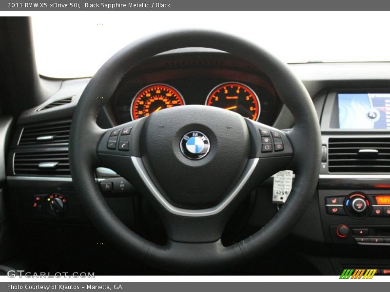  2011 X5 xDrive 50i Steering Wheel