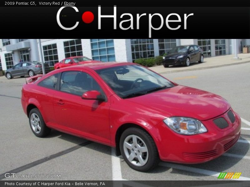 Victory Red / Ebony 2009 Pontiac G5