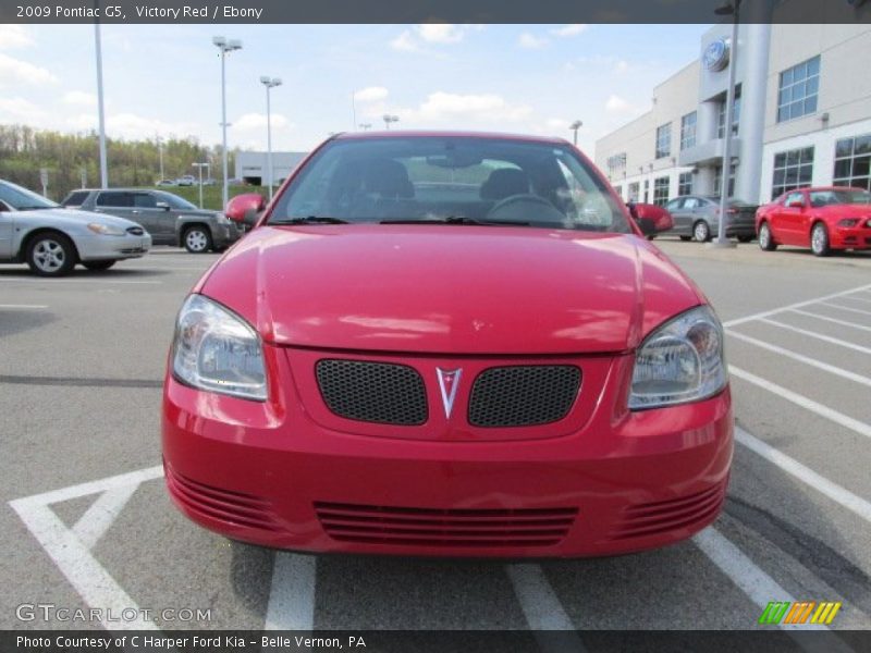 Victory Red / Ebony 2009 Pontiac G5