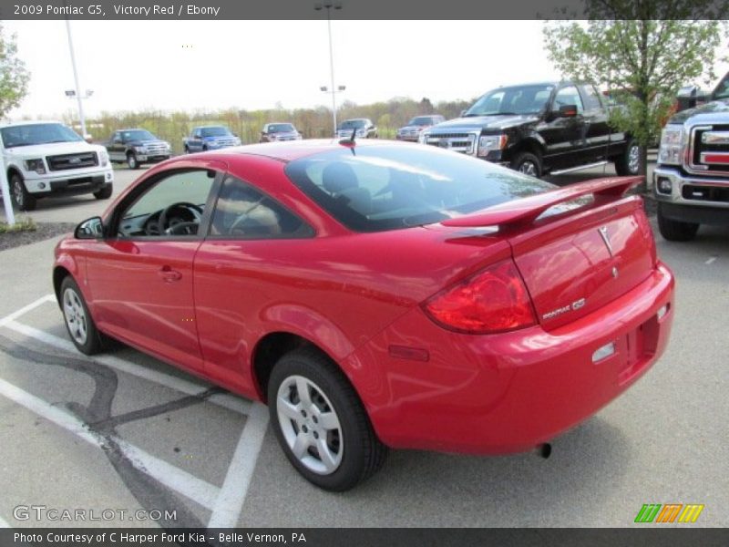 Victory Red / Ebony 2009 Pontiac G5