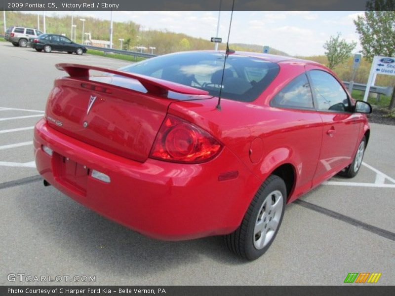 Victory Red / Ebony 2009 Pontiac G5