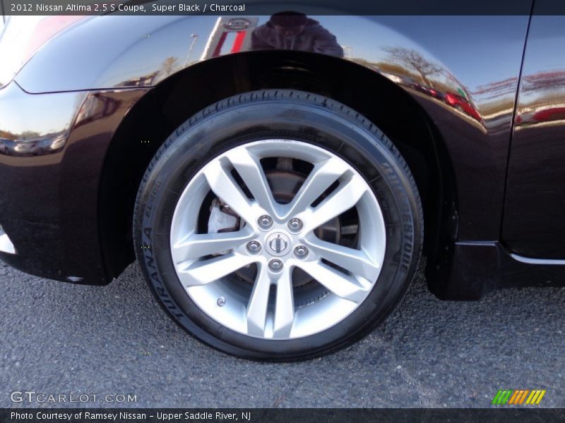 Super Black / Charcoal 2012 Nissan Altima 2.5 S Coupe