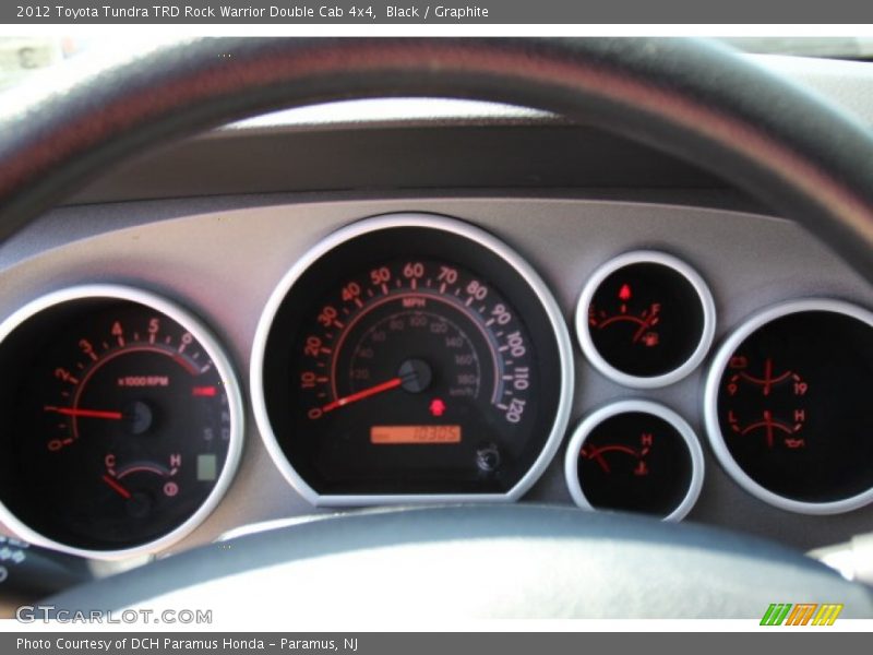 Black / Graphite 2012 Toyota Tundra TRD Rock Warrior Double Cab 4x4