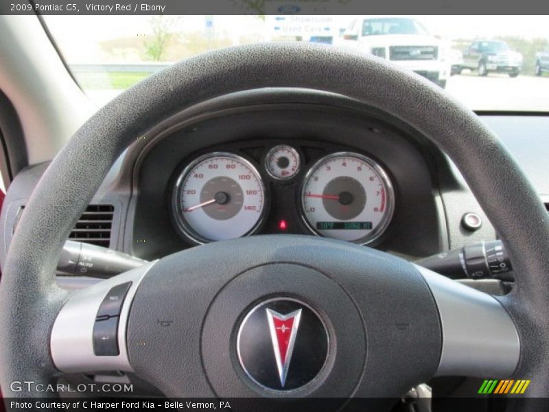 Victory Red / Ebony 2009 Pontiac G5
