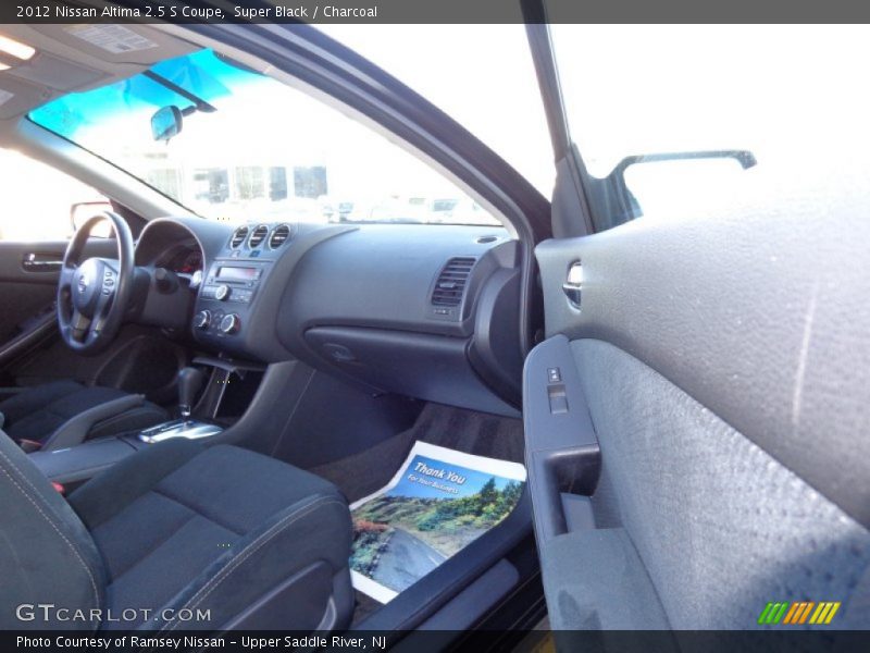 Super Black / Charcoal 2012 Nissan Altima 2.5 S Coupe
