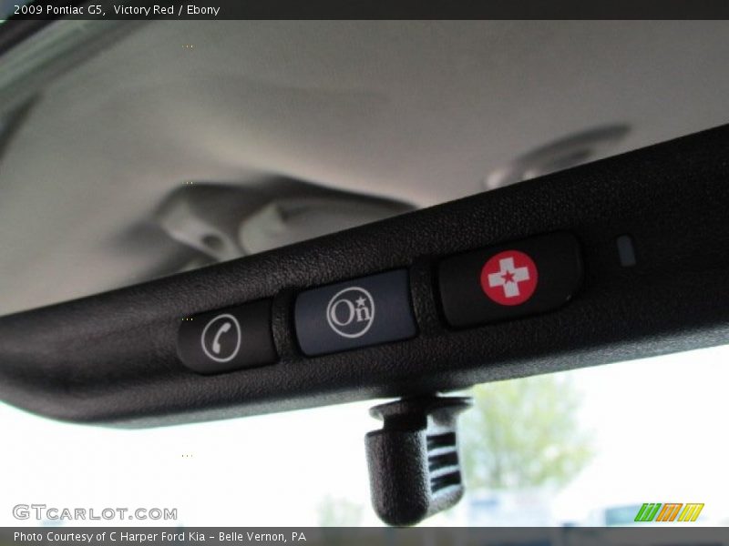 Victory Red / Ebony 2009 Pontiac G5