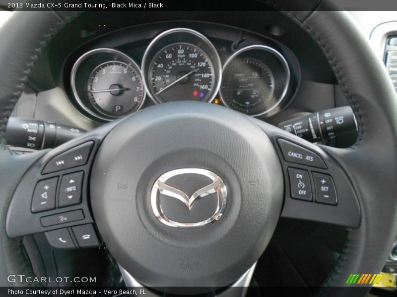 Black Mica / Black 2013 Mazda CX-5 Grand Touring