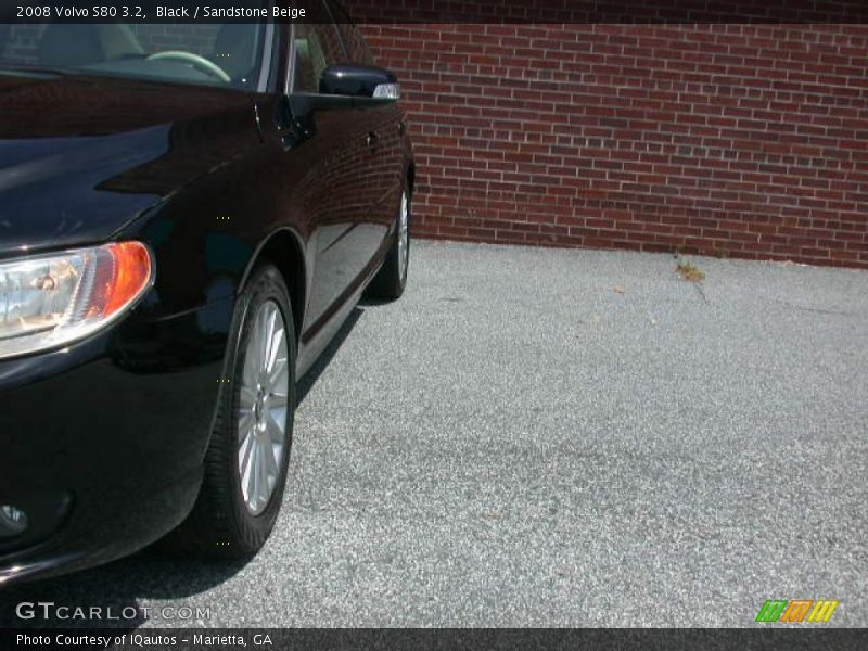 Black / Sandstone Beige 2008 Volvo S80 3.2