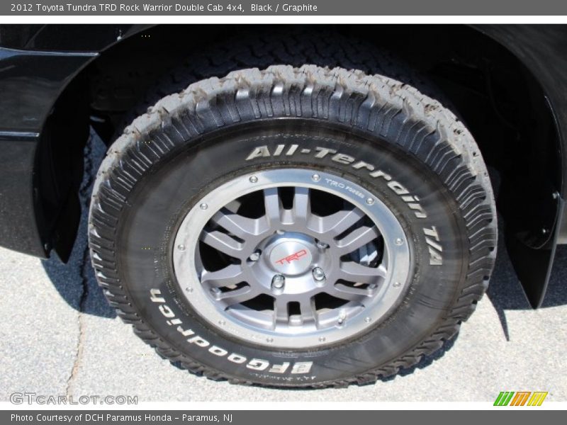 Black / Graphite 2012 Toyota Tundra TRD Rock Warrior Double Cab 4x4