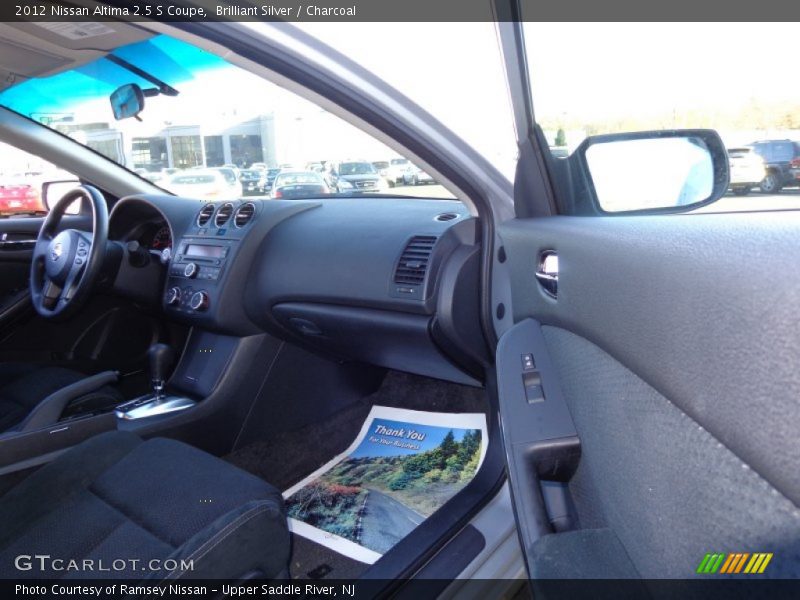 Brilliant Silver / Charcoal 2012 Nissan Altima 2.5 S Coupe