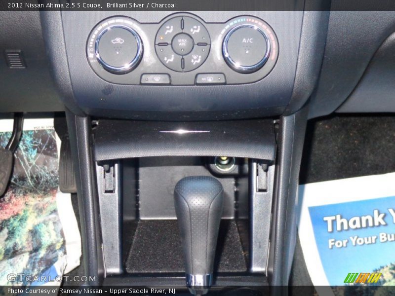 Brilliant Silver / Charcoal 2012 Nissan Altima 2.5 S Coupe