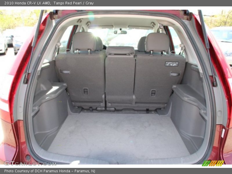 Tango Red Pearl / Gray 2010 Honda CR-V LX AWD