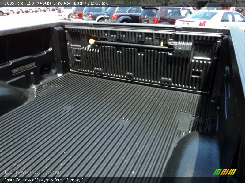 Black / Black/Black 2009 Ford F150 FX4 SuperCrew 4x4