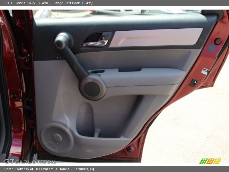 Tango Red Pearl / Gray 2010 Honda CR-V LX AWD