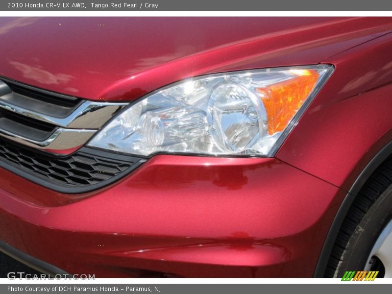 Tango Red Pearl / Gray 2010 Honda CR-V LX AWD