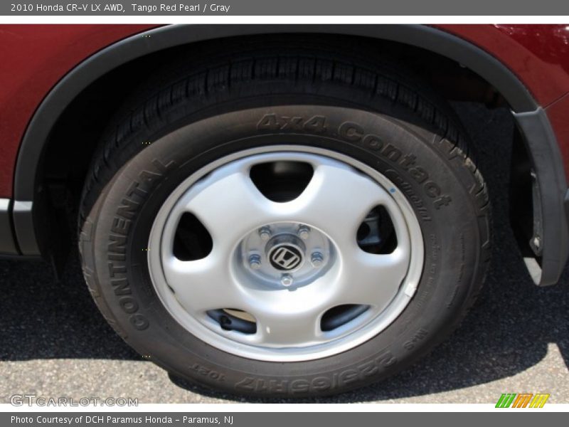 Tango Red Pearl / Gray 2010 Honda CR-V LX AWD