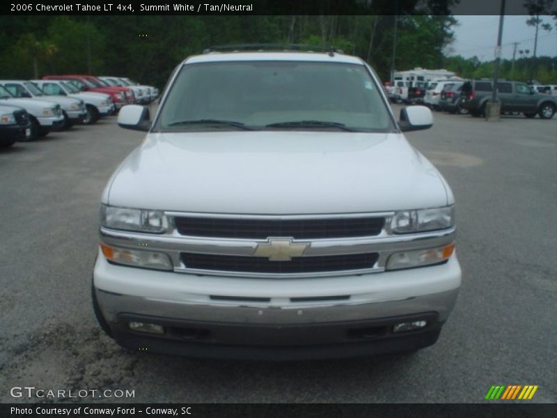 Summit White / Tan/Neutral 2006 Chevrolet Tahoe LT 4x4