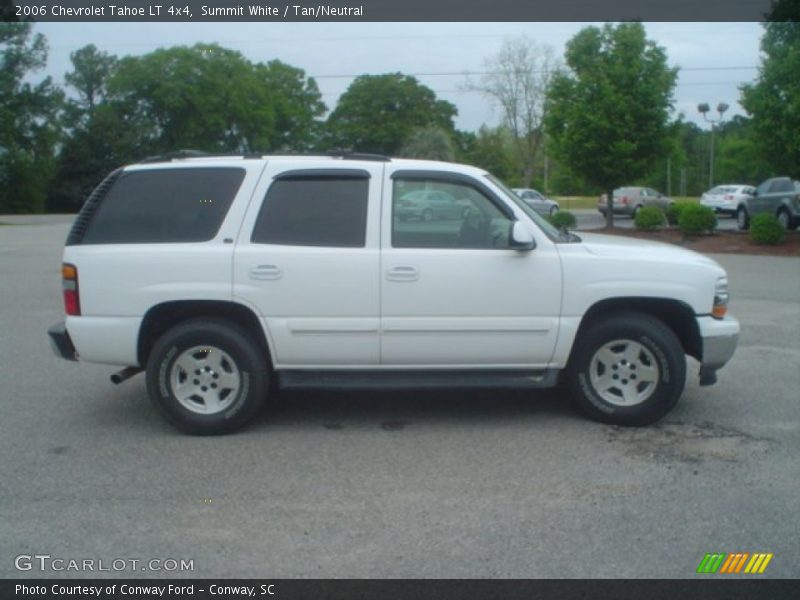 Summit White / Tan/Neutral 2006 Chevrolet Tahoe LT 4x4