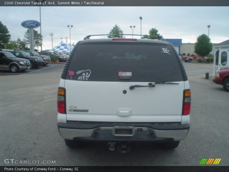 Summit White / Tan/Neutral 2006 Chevrolet Tahoe LT 4x4