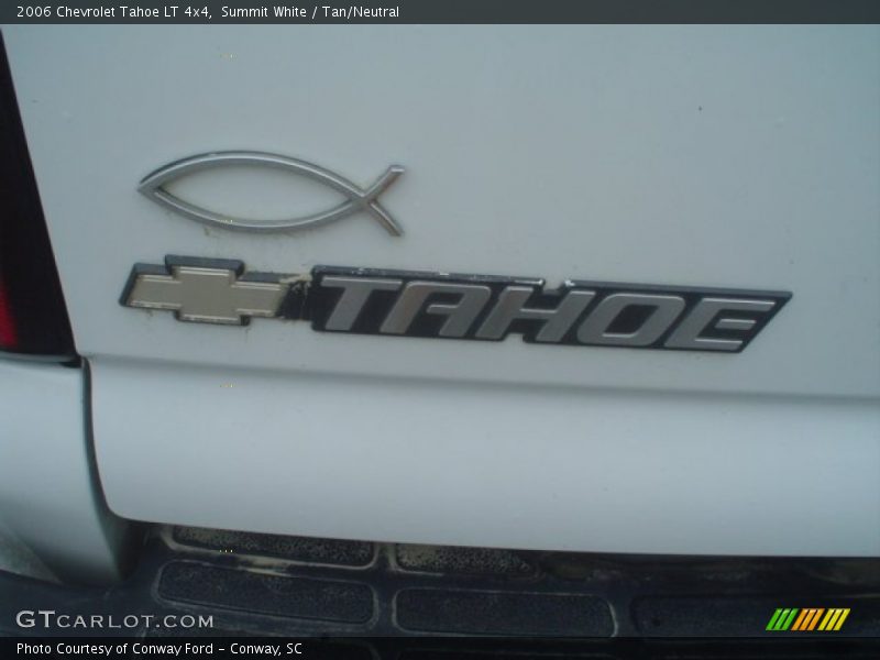 Summit White / Tan/Neutral 2006 Chevrolet Tahoe LT 4x4